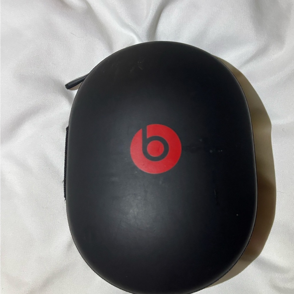 Beats Black and Red Headphone Case